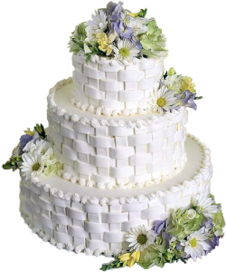 Wedding cake PNG-19441